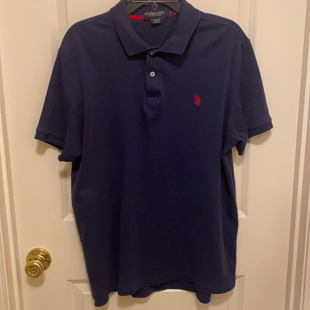 US Polo Assn. 100% cotton short sleeve shirt Sz L
